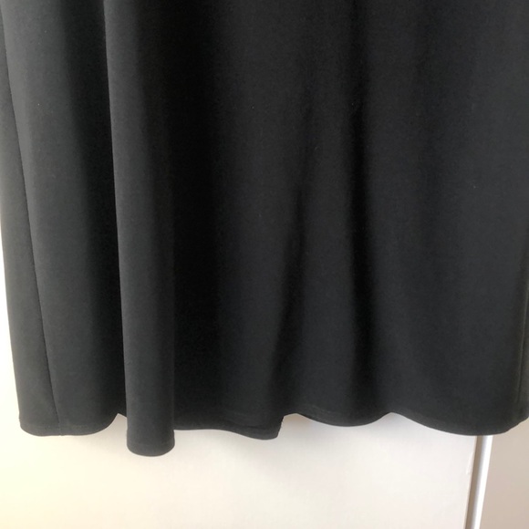Like-New Shelli Segal BLK sleeveless v-neck dress - Picture 5 of 7